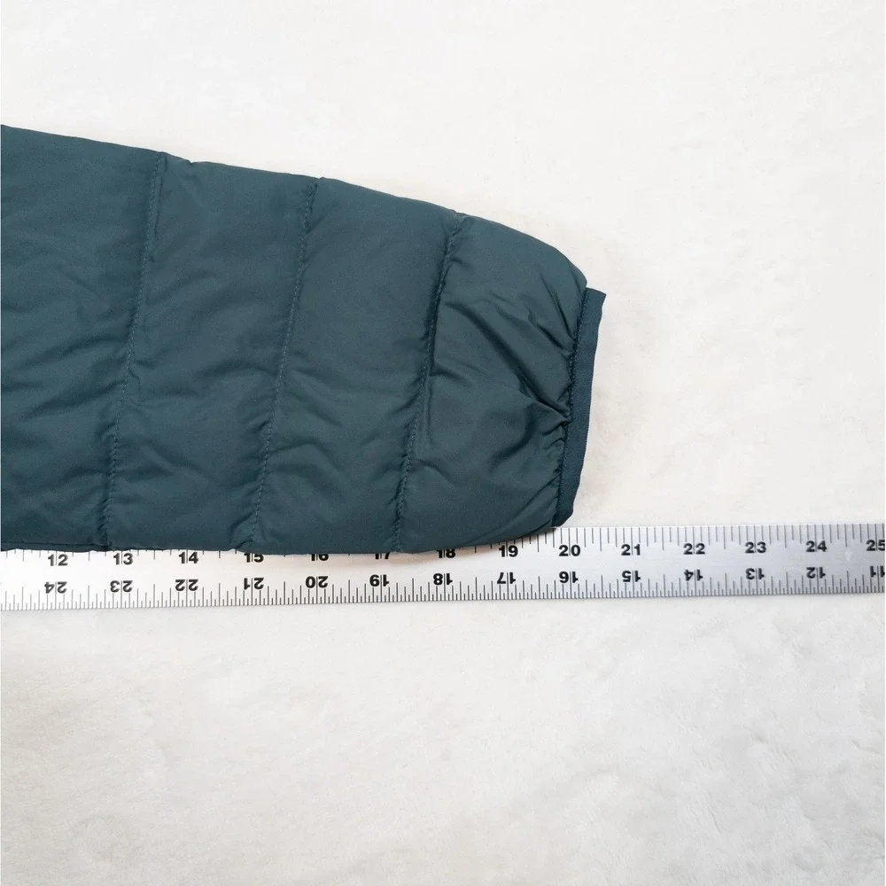 LOT 2 Uniqlo Ultra Light Down Filled Jacket Mens S Red Green Full Zip Puffer